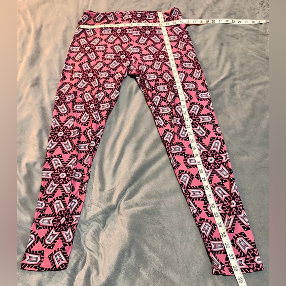 NEW TALL CURVY HIGH WAIST STRETCHY LEGGINGS PICS 4 MEASUREMENTS Valentines Day - Picture 1 of 16